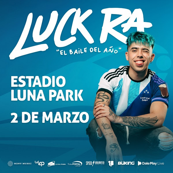 Luck Ra promete la fiesta del año con el anuncio de su primer Luna Park!