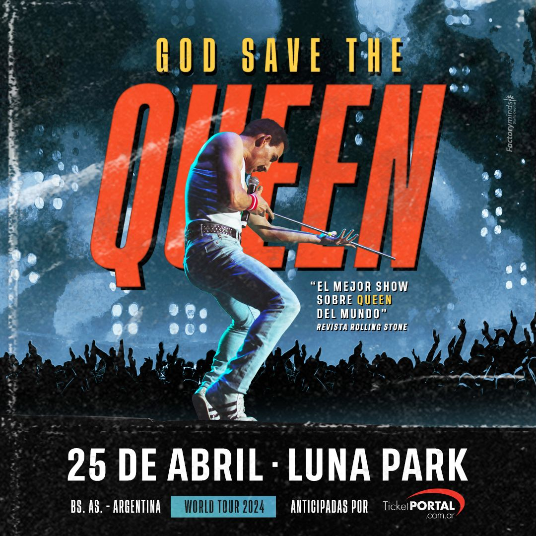 God Save The Queen vuelve a la Argentina en abril